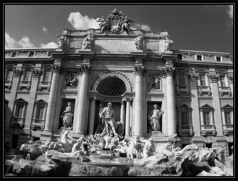 Roma in bianco e nero